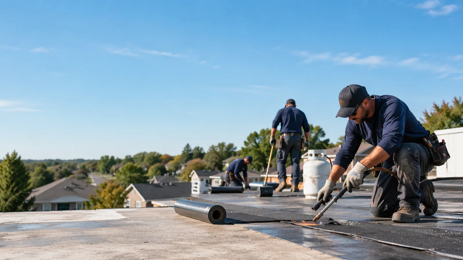 Flat Roof Leak Repair providers in House, NM